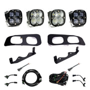 Ford Squadron SAE/Squadron Sport Dual Fog Pocket Light Kit - Ford 2023-2025 F-250/350 Super Duty