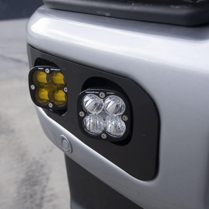Ford Squadron SAE/Squadron Sport Dual Fog Pocket Light Kit - Ford 2023-2025 F-250/350 Super Duty