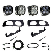 Ford Squadron SAE/Squadron Pro Dual Fog Pocket Light Kit - Ford 2023-2025 F-250/350 Super Duty