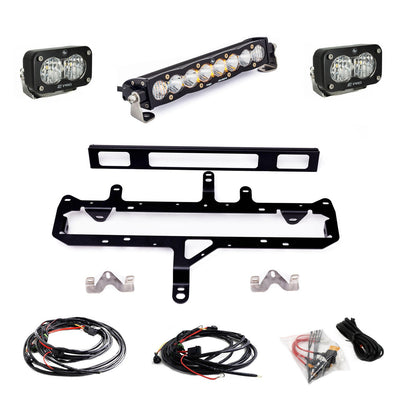 S8 10-inch/S2 Pro Grille Light Kit - 2024-On Toyota Tacoma; TRD Pro