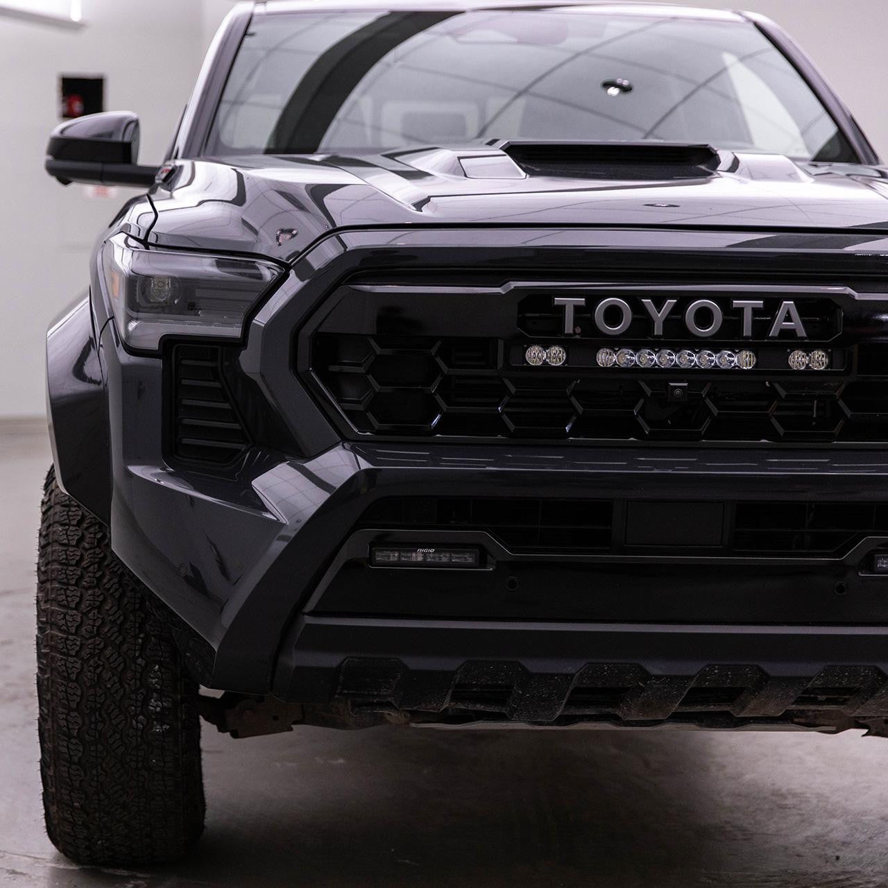 Toyota S8 10" Light Bar / S2 Pro TRD Pro Grille Conversion Light Kit - 2024-On Toyota Tacoma