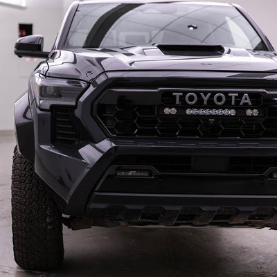 Toyota S8 10" Light Bar / S2 Pro TRD Pro Grille Conversion Light Kit - 2024-On Toyota Tacoma