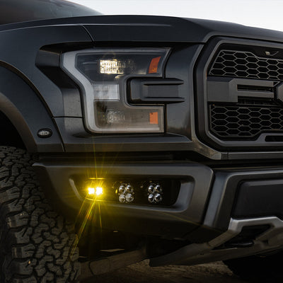 FORD RAPTOR SQUADRON/S2 SAE "SPORTSMAN" FOG POCKET LIGHT KIT | FORD 2017 - 2020 F-150 RAPTOR