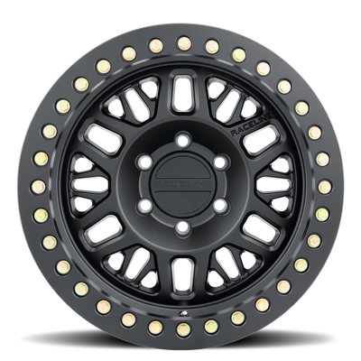 RT951B Ryno Cast Beadlock - Satin Black w/Black Beadlock Ring