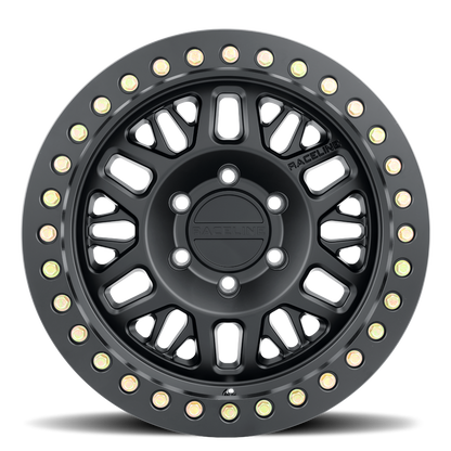 RT951B Ryno Cast Beadlock - Satin Black w/Black Beadlock Ring