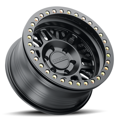 RT951B Ryno Cast Beadlock - Satin Black w/Black Beadlock Ring