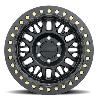 RT951B Ryno Cast Beadlock - Satin Black w/Black Beadlock Ring