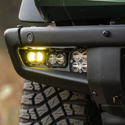 Ford Bronco S2 SAE “Pro” Fog Pocket Light Kit - Ford 2021-2025 Bronco; Steel Bumper