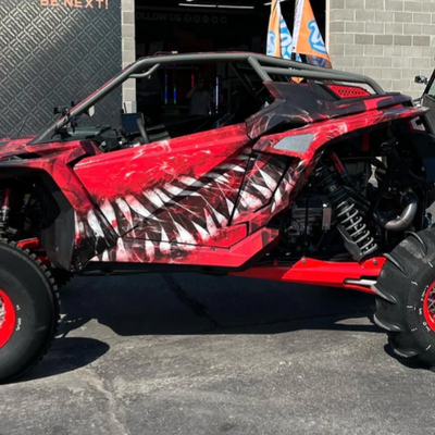 RZR Pro R 2-Seat Fastback Style Roll Cage