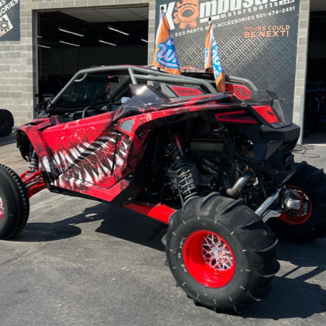 RZR Pro R 2-Seat Fastback Style Roll Cage