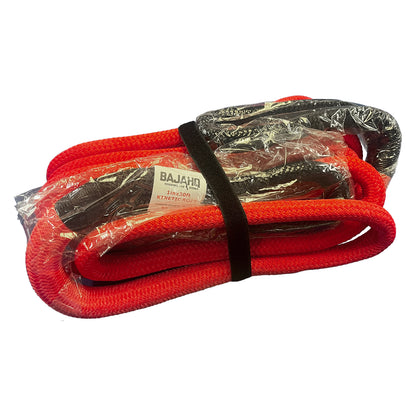 Baja HQ 3pc Off Road Kinetic Recovery Rope Kit