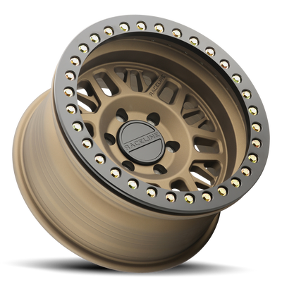RT951BZ Ryno Cast Beadlock - Textured Bronze w/ Black Beadlock Ring