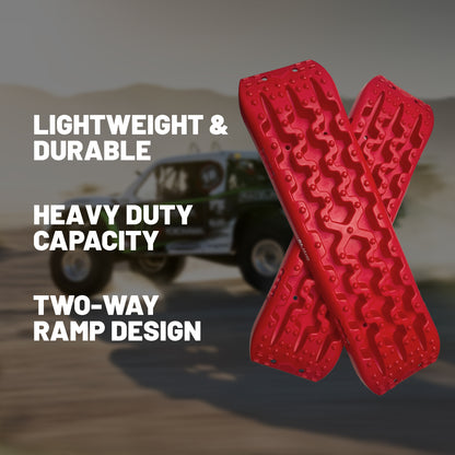 Baja HQ TRAX PRO 4WD Recovery Tracks - Red