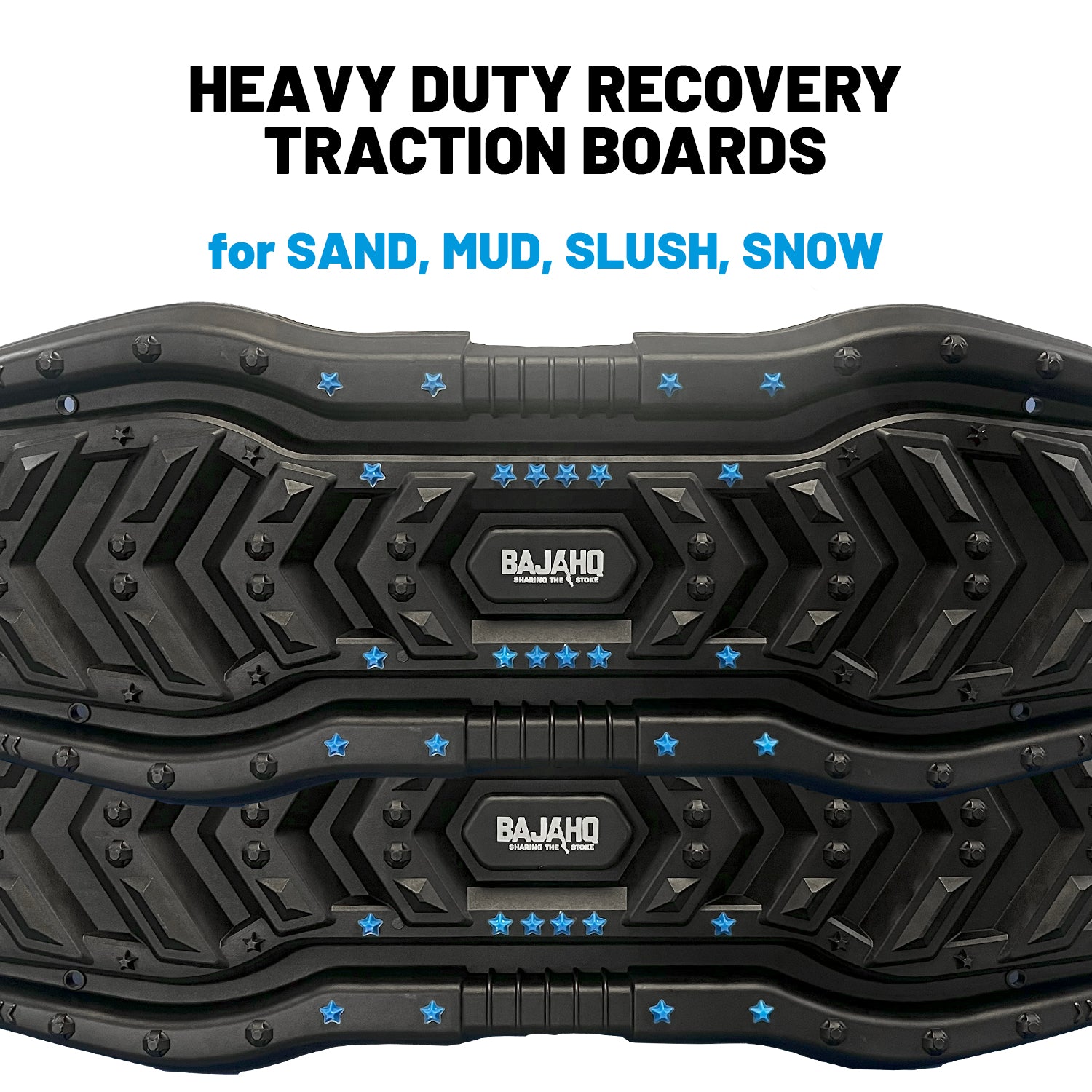 Baja HQ TRAX ULTRA 4WD Recovery Tracks - Black