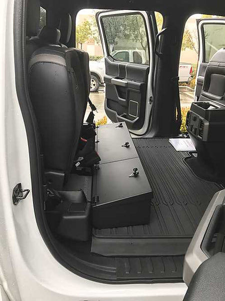 2015-2019 Ford F150 & 2017-2019 Raptor/Superduty Super Crew Under Seat Storage